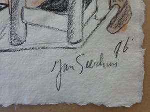 Jan Sierhuis - FIGURATIE / ORIGINEEL WERK / 21x30cm / SIG / 1996 kopen? Bied vanaf 55!