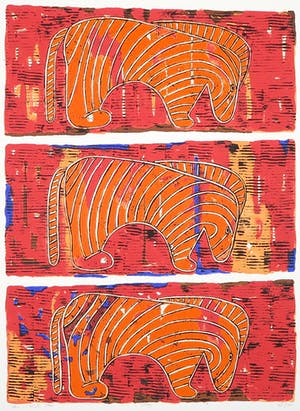 Ans van Dijk - Zeefdruk, Prey kopen? Bied vanaf 1!