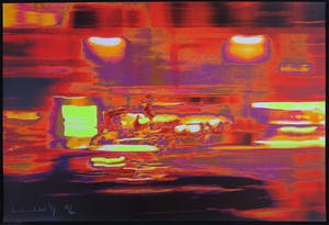 Henk van der Vet - Zeefdruk, Zonder titel kopen? Bied vanaf 1!