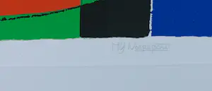 Marianne Naerebout - Zeefdruk, African Mask - Ingelijst kopen? Bied vanaf 50!