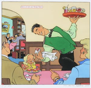 Theo van den Boogaard - Piëzografie, Dat is er een van Tempo-Team (Horeca) - Ingelijst kopen? Bied vanaf 1!