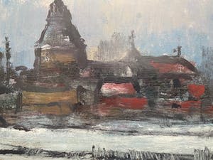 Staf Beerten - avondzicht op Beverlo kopen? Bied vanaf 125!