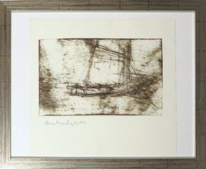 Anton Heyboer - Ets, Titel onbekend - Ingelijst kopen? Bied vanaf 100!