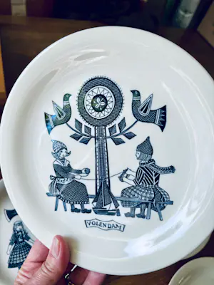 De Sphinx - Set van 4 Vintage Royal Sphinx Maastricht ontbijtborden, 1960 kaufen? Bieten Sie von 35!