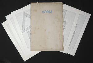 Jan Schoonhoven - Complete portfolio met 6 zeefdrukken, Vorm kopen? Bied vanaf 1500!