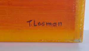 Tineke Looman - Gemengde techniek, Anklang der Liebe - Ingelijst kopen? Bied vanaf 80!
