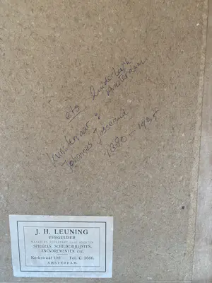 Johannes Josseaud - Zicht op Zuiderkerk kopen? Bied vanaf 35!