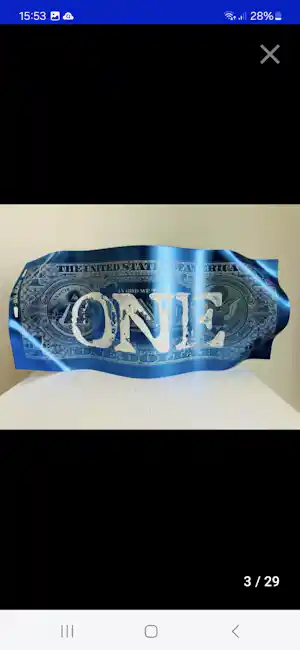 Karl Lagasse - One blue one white verkauft für € 250!