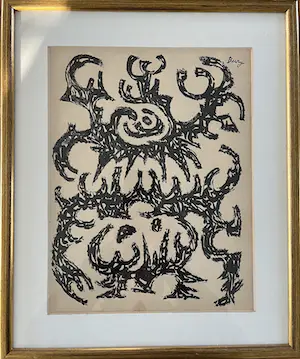 Pol Bury - Litho uit Cobra periode - internationale des artistes expérimentaux - 1950 kopen? Bied vanaf 125!