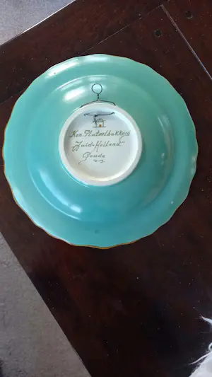 Plateelbakkerij Zuid-Holland - KNSM Herdenkingsbord kopen? Bied vanaf 75!