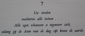 Harry van Kruiningen - Map met 8 kleurenlitho’s: Achnaton - 1954 kopen? Bied vanaf 295!