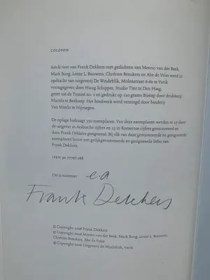 Frank Dekkers - Litho Aan de Rivier en boeken (2): Aan de Rivier + Rivierlandschappen kopen? Bied vanaf 50!