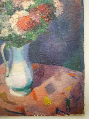 Karel Bleijenberg - Stilleven. Bloemen in vaas. kopen? Bied vanaf 199!