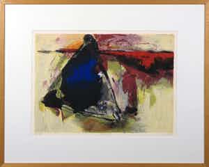 Hans Vanhorck - Litho, Manifest - Ingelijst verkocht voor € 1!