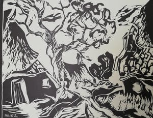 Arie Zuidersma - Drents landschap kopen? Bied vanaf 55!