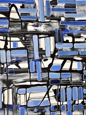 Natia Antadze - "Komposition Verbindung " kopen? Bied vanaf 120!