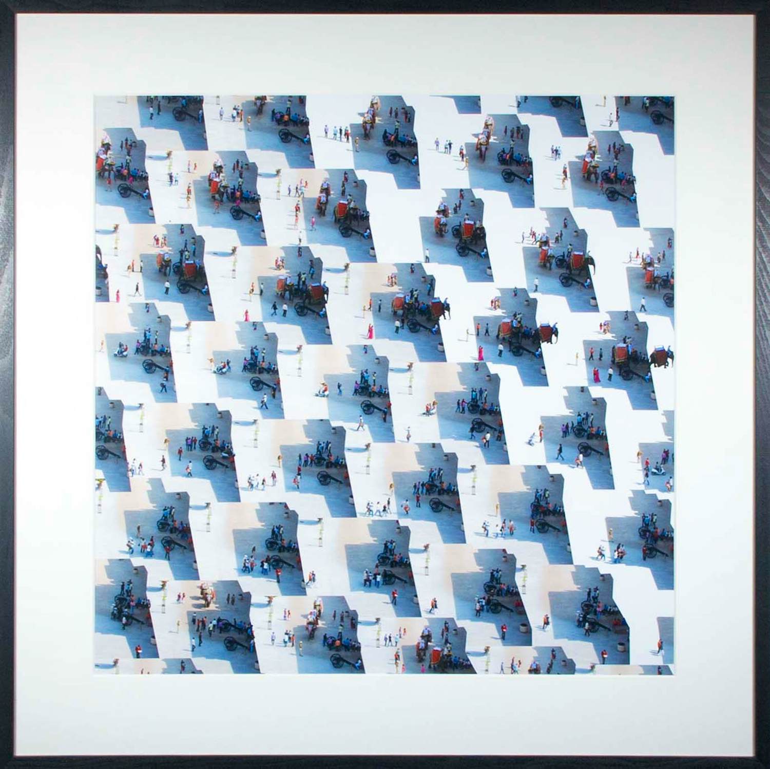 Maria Kapteijns - Fotografie, Pied de Poule - Ingelijst verkocht voor € 70!