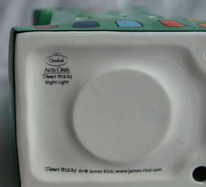 James Rizzi - Porseleinen windlicht / waxinelichthouder / Night Light kopen? Bied vanaf 1!