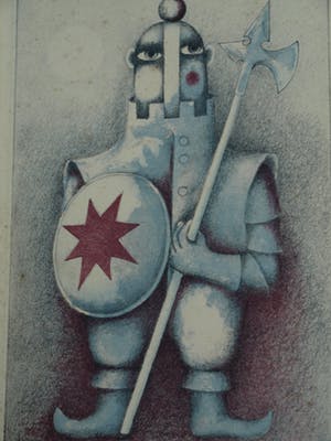 Jakub Krejci - Litho , Ridder – 1987 kopen? Bied vanaf 20!
