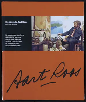 Aart Roos - Gemengde techniek op papier, Zonder titel - Ingelijst kopen? Bied vanaf 1!