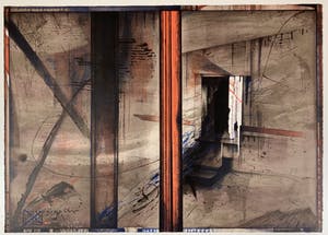 Gerti Bierenbroodspot - kleurenlitho - 'Apographon Saqqara' - 1981 kopen? Bied vanaf 199!