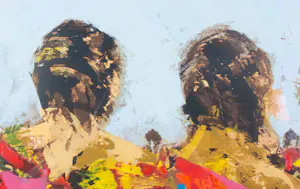 Willem van Scheijndel - Zeefdruk, Vier schoonheden - Ingelijst kopen? Bied vanaf 45!