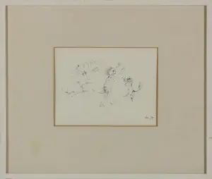 Coen Hennipman - Lot van 10 pentekeningen op papier kopen? Bied vanaf 20!