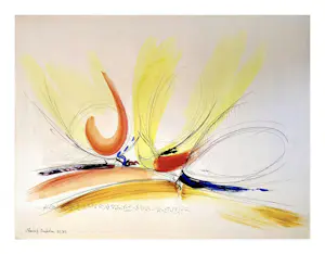 Eduard von Fellenberg - Abstract, zonder titel kopen? Bied vanaf 50!