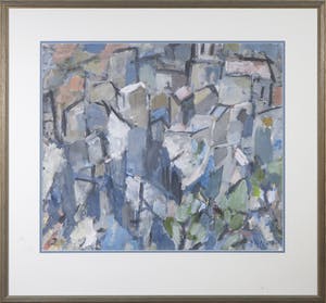 Anton Buytendijk - Gouache, Kubistische voorstelling - Ingelijst kopen? Bied vanaf 100!