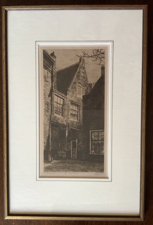 Dirk Harting - Uitgang v/h Proveniershofje Haarlem kopen? Bied vanaf 15!