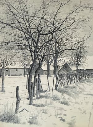 Toine Corstjens - Winter in Limburg kopen? Bied vanaf 135!