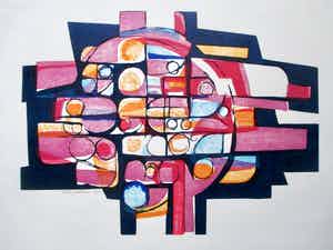 Paul Maas - Houtsnede verkocht voor € 35!