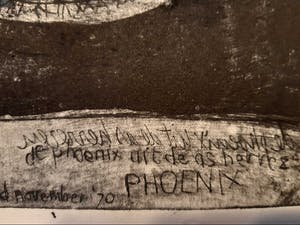 Karin Campfens - Ets: Vrouw en Phoenix kopen? Bied vanaf 20!