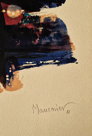 Alfred Manessier - "Art informel" grote kleurenlitho - abstract expressionisme - glmt. oplage (80) kopen? Bied vanaf 62!