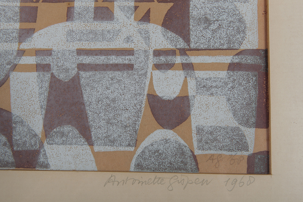 Antoinette Gispen - compositie Vogeloog Scarlet kopen? Bied vanaf 10!