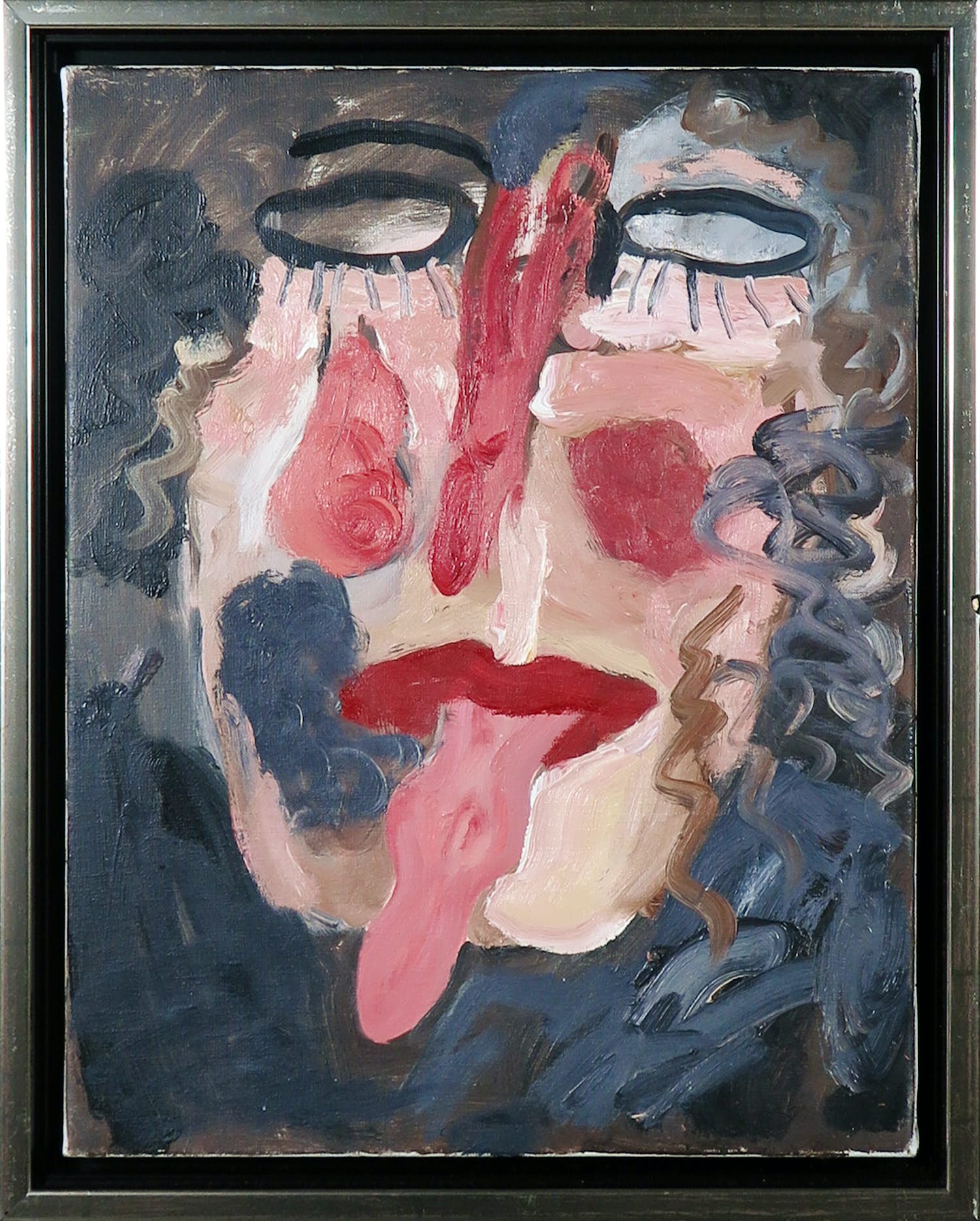 Anton Martineau - Olieverf op doek, Portret - Ingelijst kopen? Bied vanaf 300!