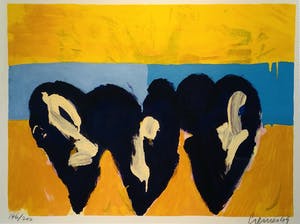 Jan Cremer - Tulips X met lijst! kopen? Bied vanaf 275!