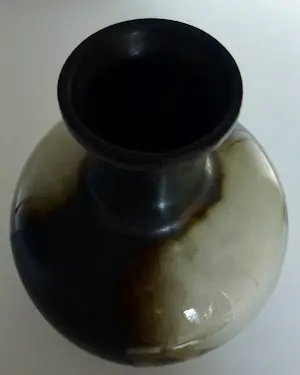 Ditmar Urbach - Druppelglazuur Brusselse stijl vaas, Tsjecho-Slowakije jaren 60. kopen? Bied vanaf 25!