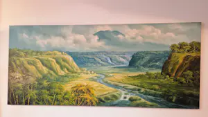 Niet of onleesbaar gesigneerd - Panorama gorge Ngarai Sianok, West- Sumatra kaufen? Bieten Sie von 1!