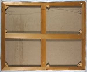 Jos Schimmer - Olieverf op doek, Z.T. (Abstracte compositie) (Groot) kopen? Bied vanaf 1!