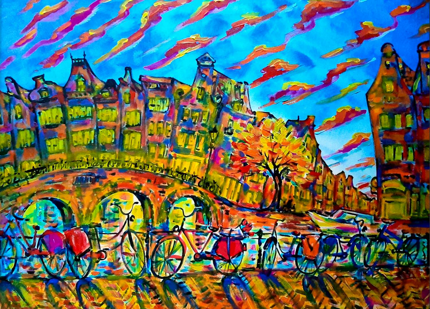 Elva Polyakova - Evening in Amsterdam kopen? Bied vanaf 149!