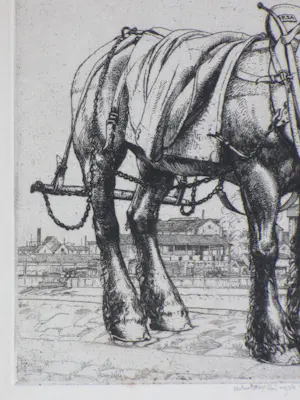 Robert Sargent Austin - Fouragerend paard - Ets kopen? Bied vanaf 75!