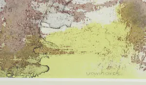 Hans Vanhorck - Litho, Zonder titel - Ingelijst kopen? Bied vanaf 50!