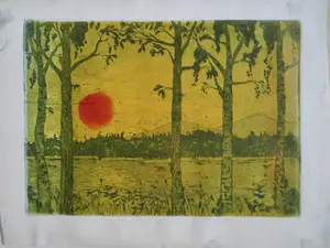 Niet of onleesbaar gesigneerd - 7 etsen div. kunstenaars kopen? Bied vanaf 1!