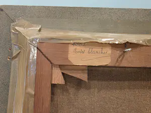 Josy-Ann Pirson - Bloemen " Roses blanches " 1952 kopen? Bied vanaf 250!