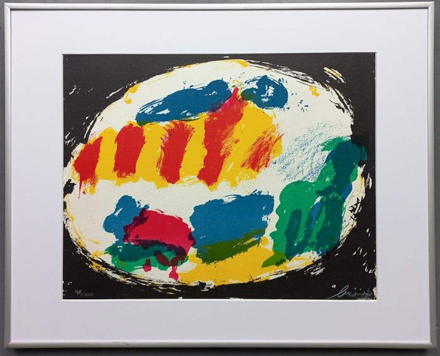 Eugène Brands - Landscape in Daytime. Litho verkocht voor € 189!