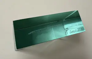 Ted Noten - glazen object | 'Nie erblickst du mich da wo ich dich sehe' | 2001 (VVPK) kopen? Bied vanaf 200!