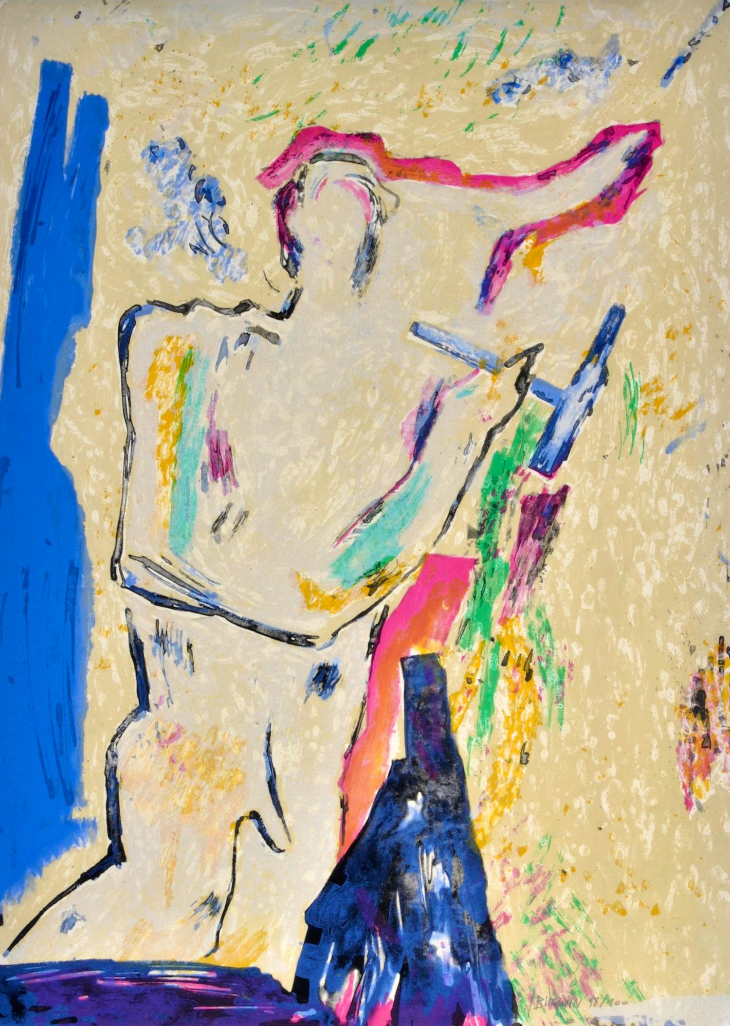 Jean Bilquin - Litho - Gesigneerd - 70x50 cm - 1987 kopen? Bied vanaf 120!