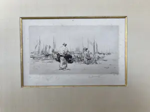 Auguste Brouet - Après la pêche / Na de visvangst kaufen? Bieten Sie von 40!