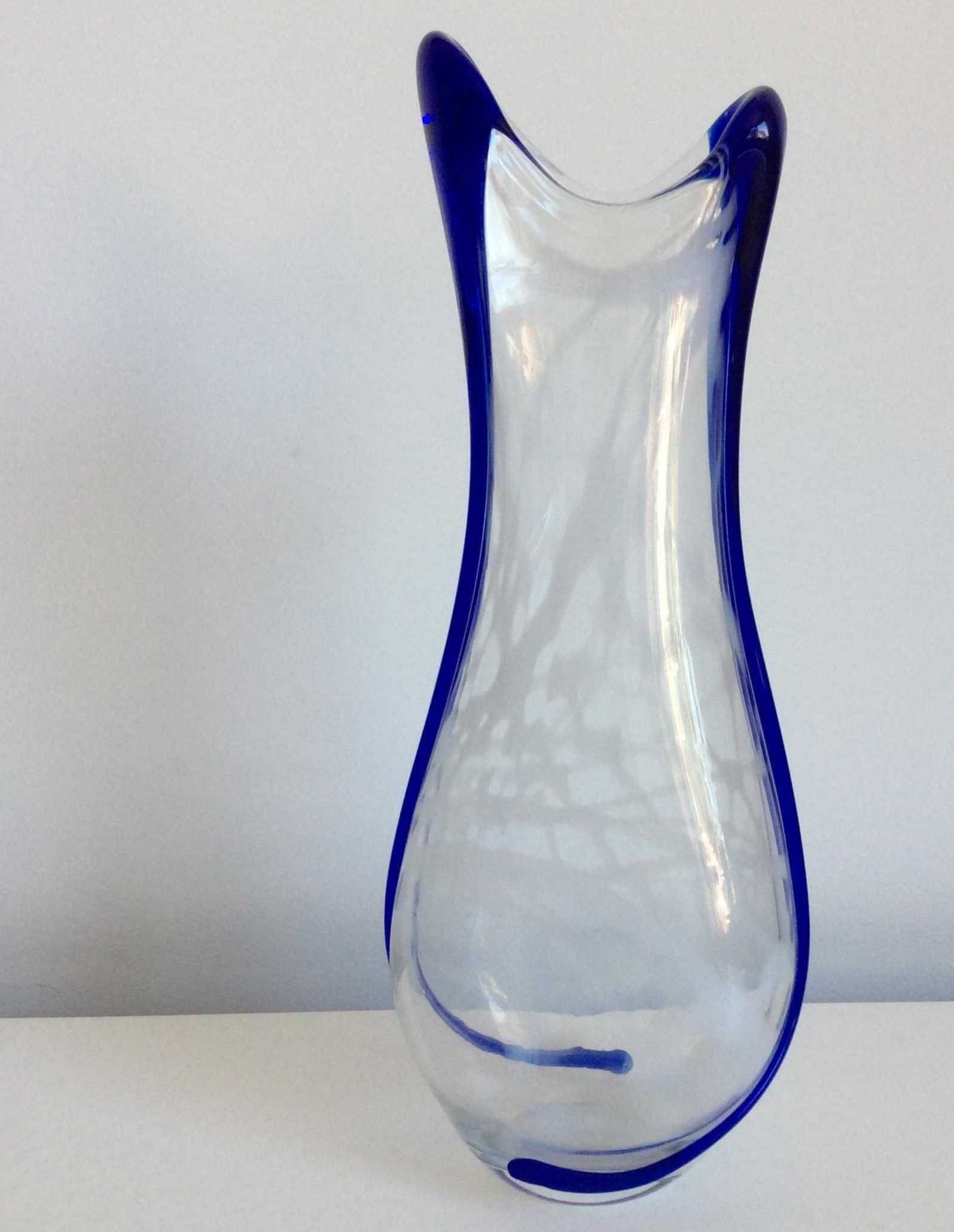 Exbor Sklo - Frantisek Zemek voor Mstisov - 'Rhapsody' vaas kopen? Bied vanaf 30!